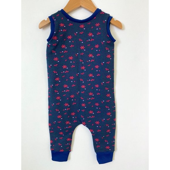 NEW Handmade floral drop waist harem sleeveless romper - Picture 4 of 5